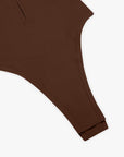 Seamless Plunge Support Bodysuit with Inner Tummy Control Clips