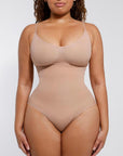 Waistdear Women's Seamless Tummy Control One-Piece Shapewear Lifting Briefs