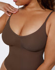 Waistdear Women's Seamless Tummy Control One-Piece Shapewear Lifting Briefs