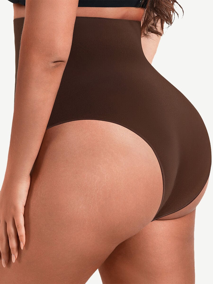Eco-Friendly Seamless Low Rise Tummy Control Butt Lifting Briefs