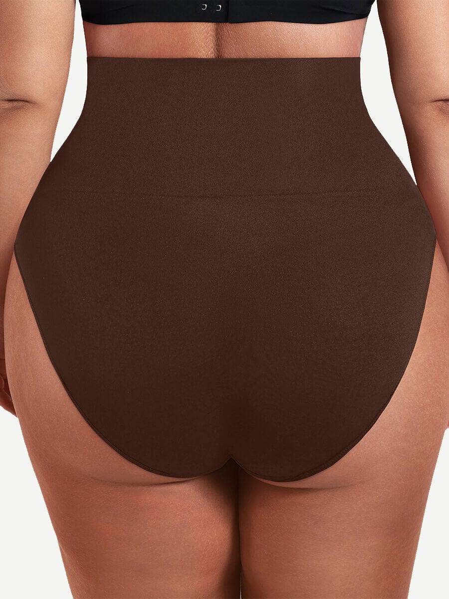 Eco-Friendly Seamless Low Rise Tummy Control Butt Lifting Briefs