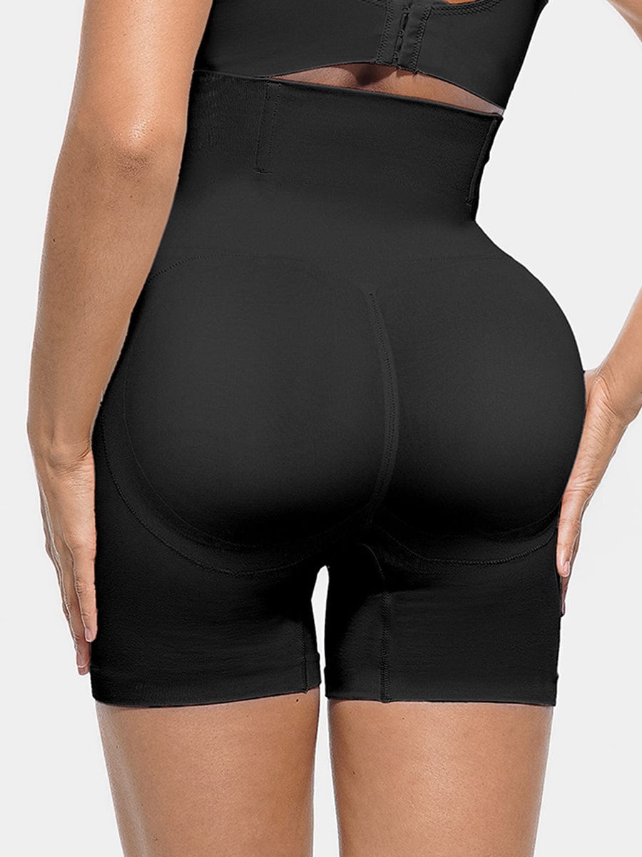 Seamless High-Waisted Butt Lifter Shaper with Anti-Slip Waist Control
