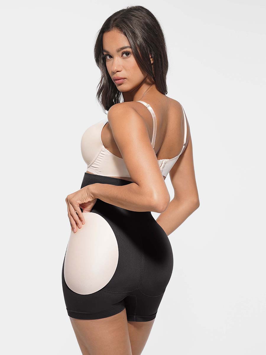 Seamless High-Waisted Butt Lifter Shaper with Anti-Slip Waist Control