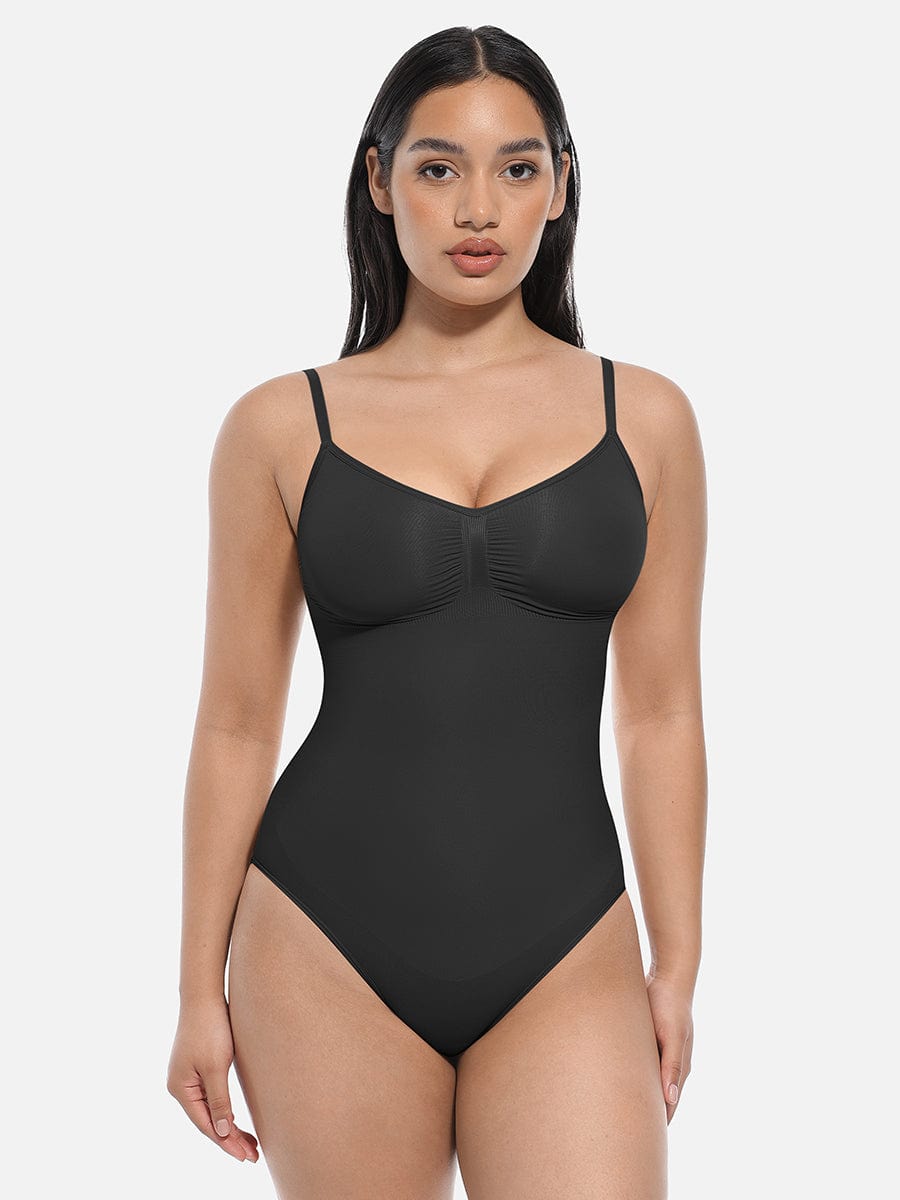Waistdear Women's Seamless Tummy Control One-Piece Shapewear Lifting Briefs