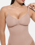 Waistdear Women's Seamless Tummy Control One-Piece Shapewear Lifting Briefs