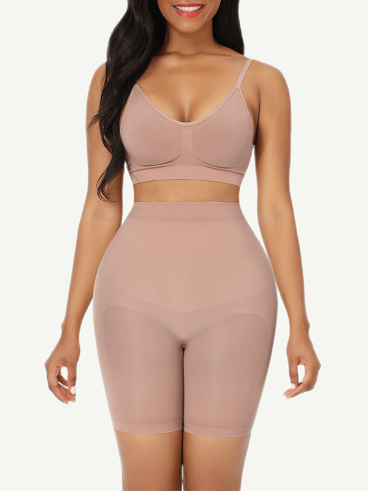 High Waist Seamless Butt Lifter Shapewear Tummy Control Shorts