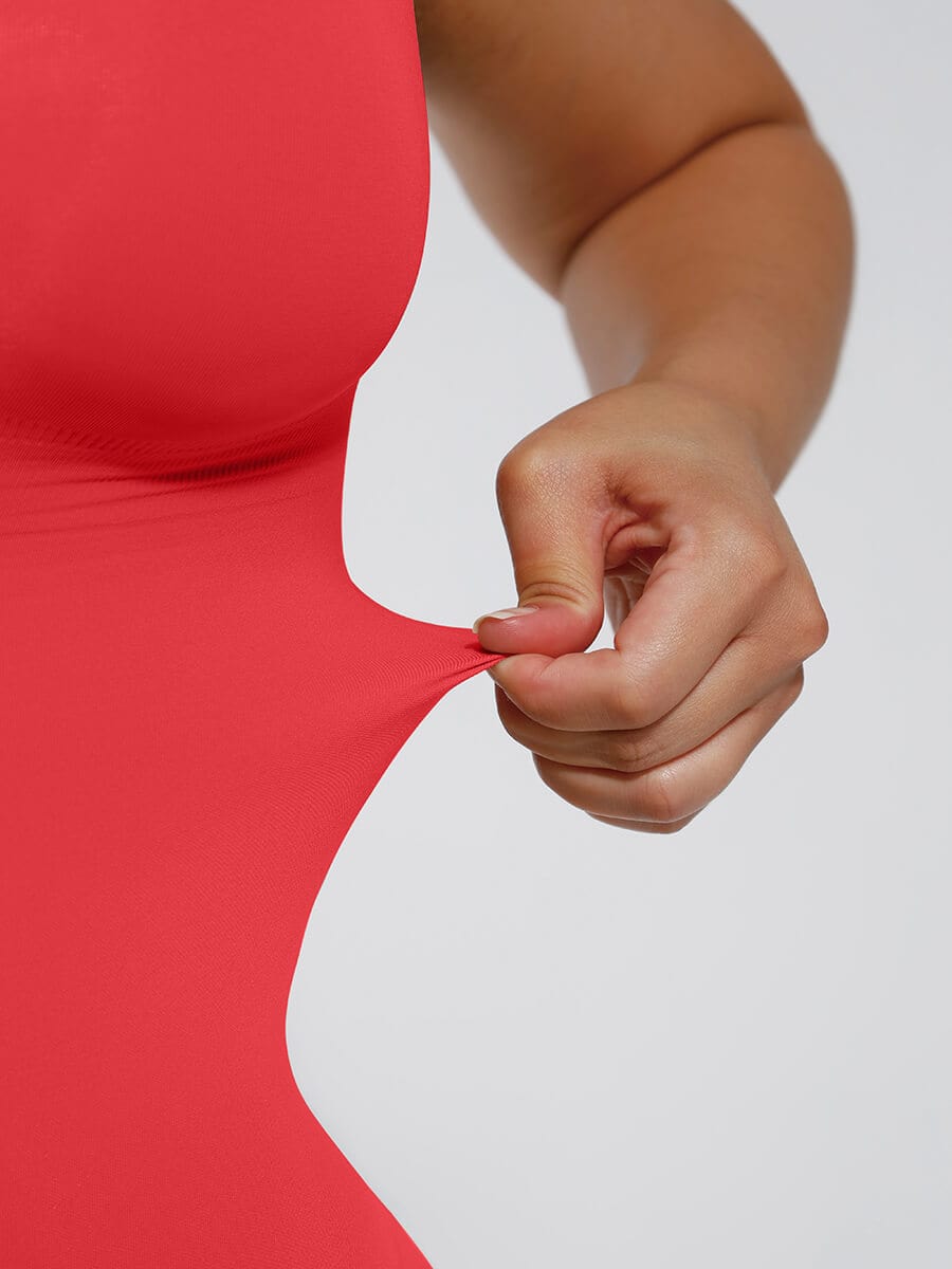 Waistdear Women's Seamless Tummy Control One-Piece Shapewear Lifting Briefs